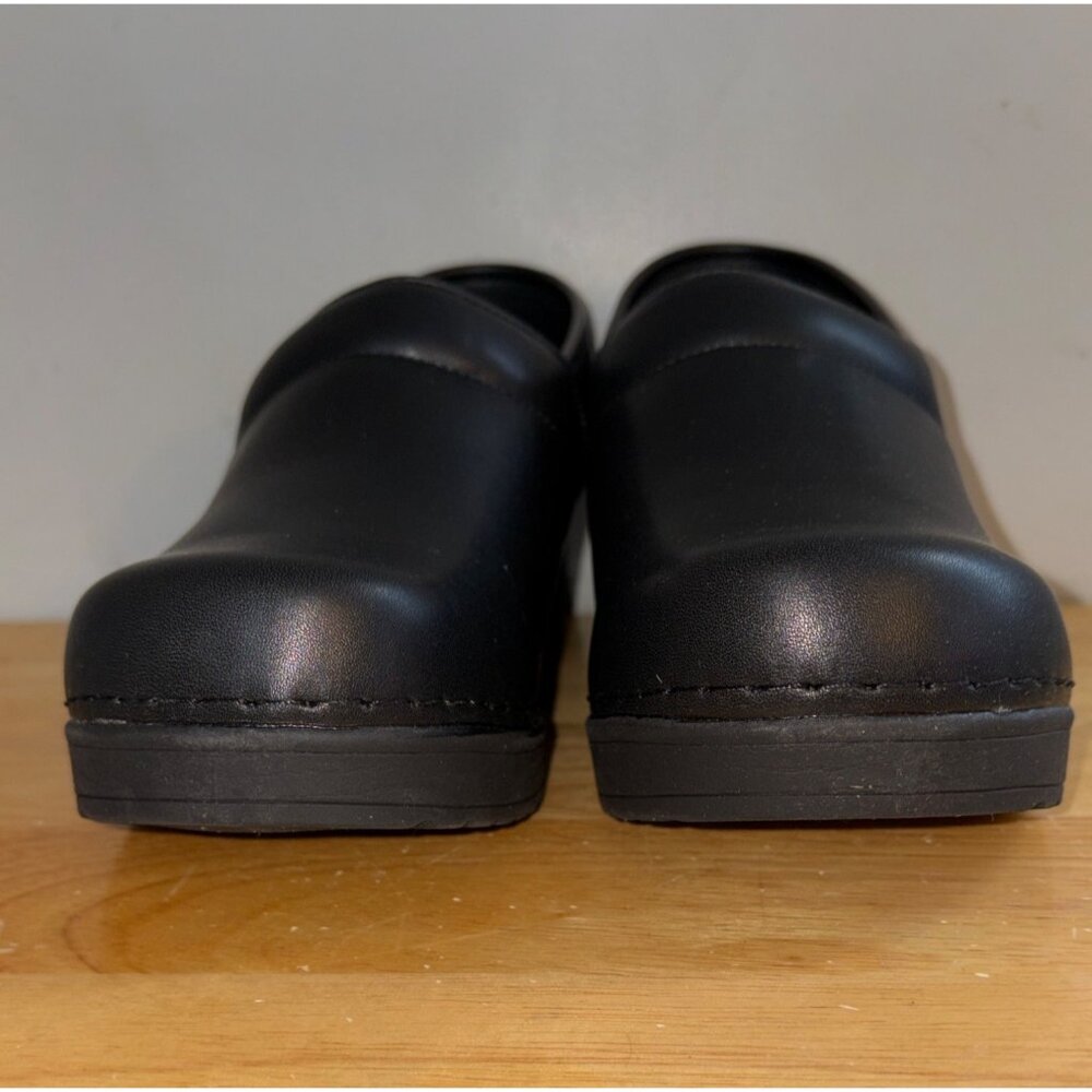 Easy Works Easy Street Women's Black Lead Work Shoes Clogs 9.5WW Slip Resistant - Picture 2 of 16
